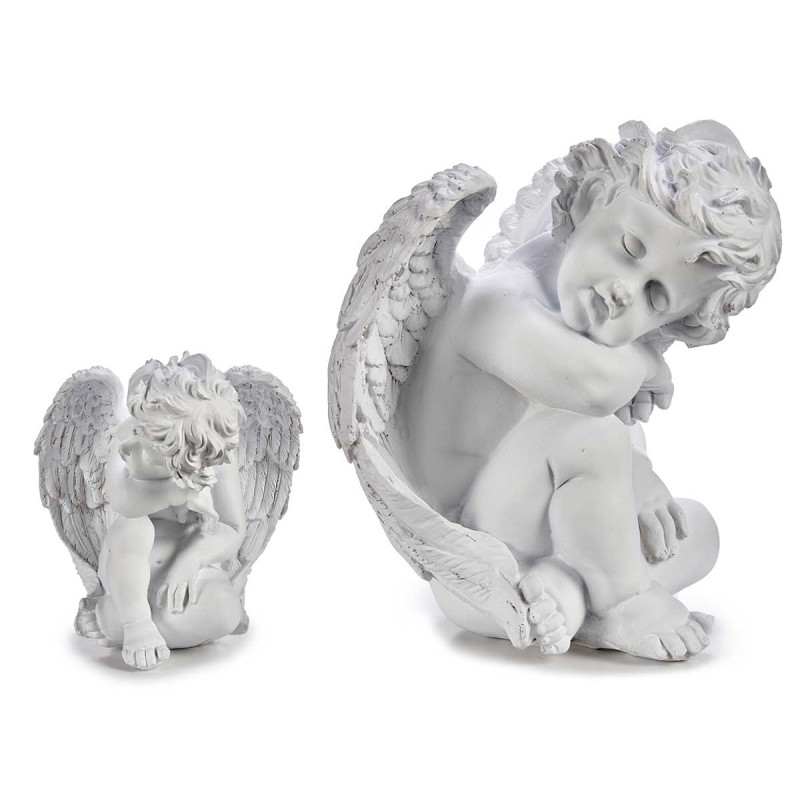 FIGURA POLIRESINA ANJO DORMINDO