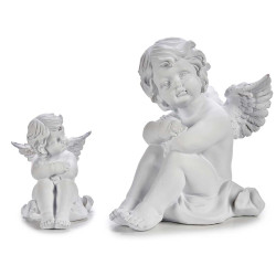 STATUETTA POLIRESINA ANGELO PENSIEROSO