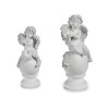 FIGURINE POLYRESINE ANGE HARPE PET.