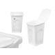 MULTIPURPOSE BASKET SPRING 50L WHITE