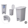 BALDE DO LIXO 10L PEDAL CINZENTO