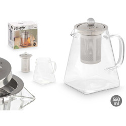 TETERA ASA FILTRO ACERO 550ML