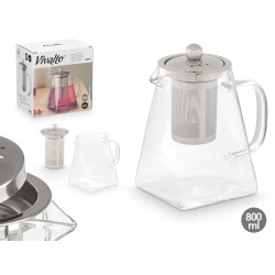 TEAPOT STEEL FILTER HANDLE 800 ML
