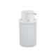 420ML GREY PLASTIC SOAP DISPENSER