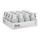 420ML GREY PLASTIC SOAP DISPENSER
