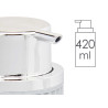 DISPENSER SAPONE PLASTICA 420ML GRIGIO