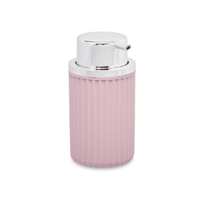420ML PINK PLASTIC SOAP DISPENSER