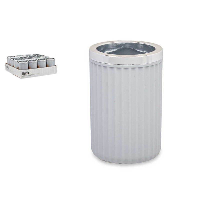 BICCHIERE MULTIUSO IN PLASTICA GRIGIO