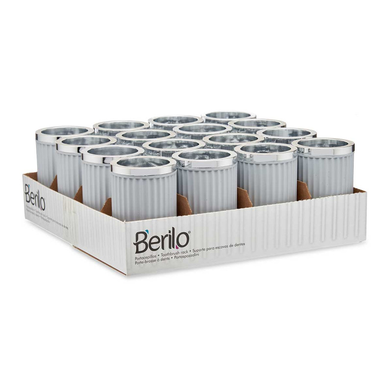 VASO MULTIUSO PLASTICO GRIS