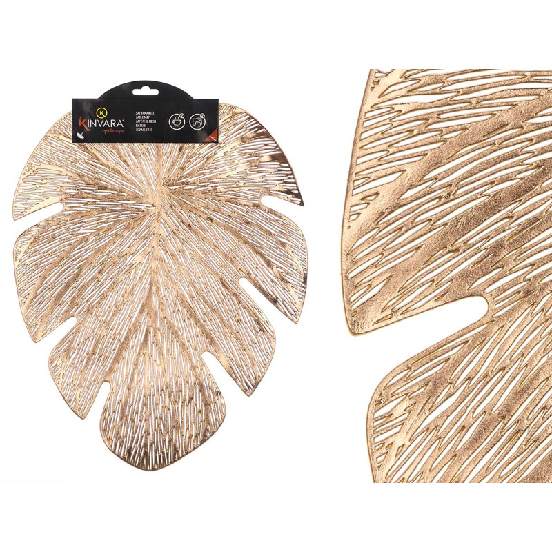 SALVAMANTEL HOJA DORADO