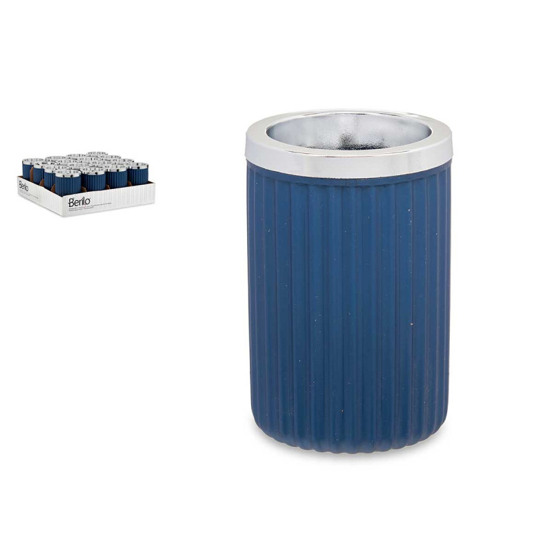 VASO MULTIUSO PLASTICO AZUL