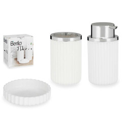 SET BAÑO 3 PZS BLANCO