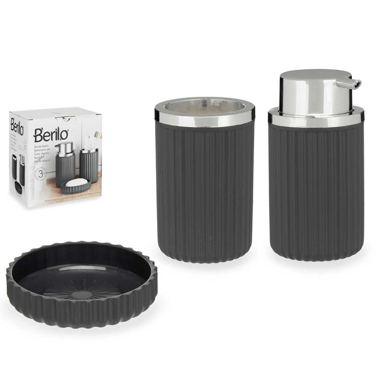 SET BAIN 3 PCS ANTHRACITE