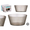 SMALL STRIPED GRAY BOWL 800 ML