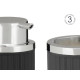 SET BAIN 3 PCS ANTHRACITE