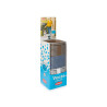 PLASTIC SQUARED BASKET W/HANDLES W/DISPL