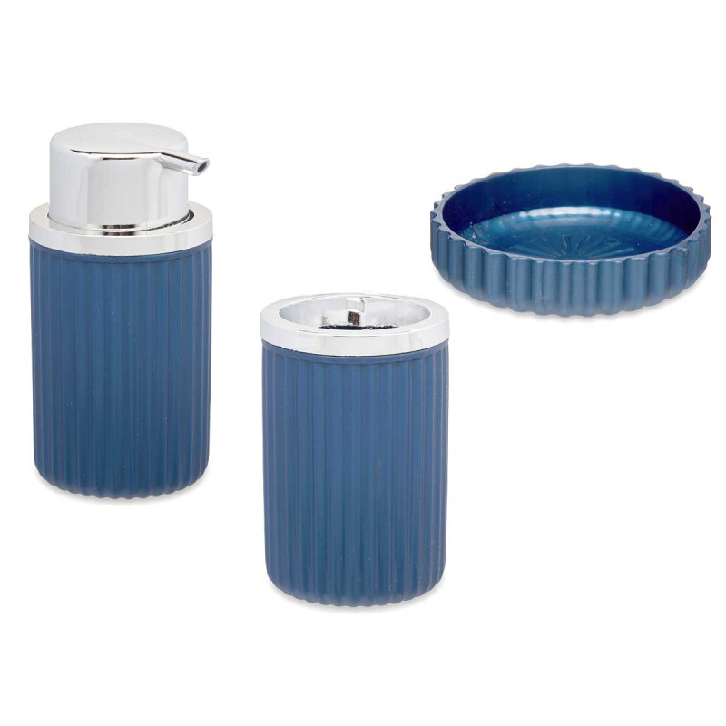 SET BAIN 3 PCS BLEU 