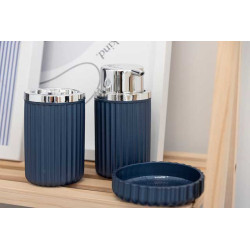 SET DA BAGNO 3 PEZZI BLU 