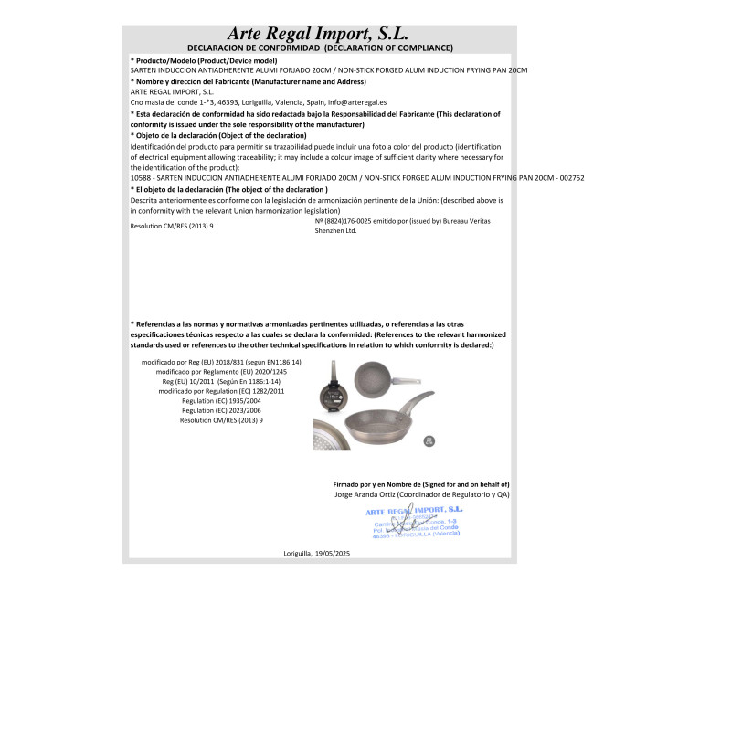 NON-STICK FORGED ALUM INDUCTION FRYING PAN 20CM