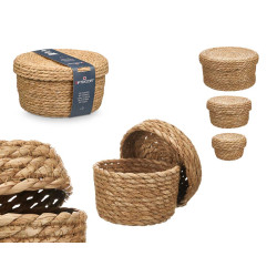 SET 3 CESTI TAPPO ROTONDO 