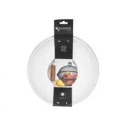 SALADIER GRILLE COUVERCLE NOIR