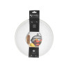 SALADIER GRILLE COUVERCLE NOIR