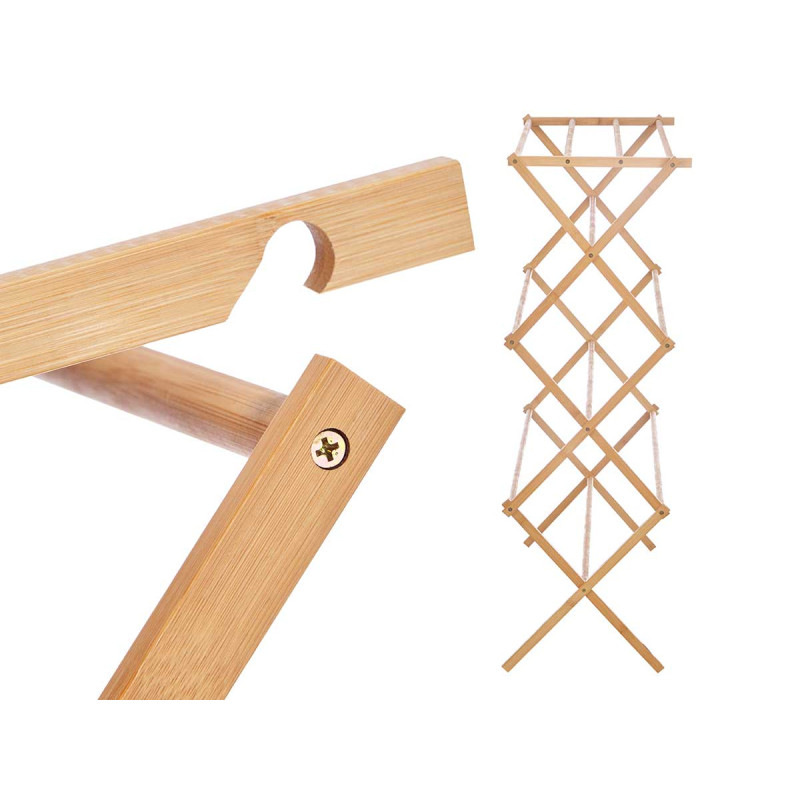 BAMBOO CLOTHES HORSE