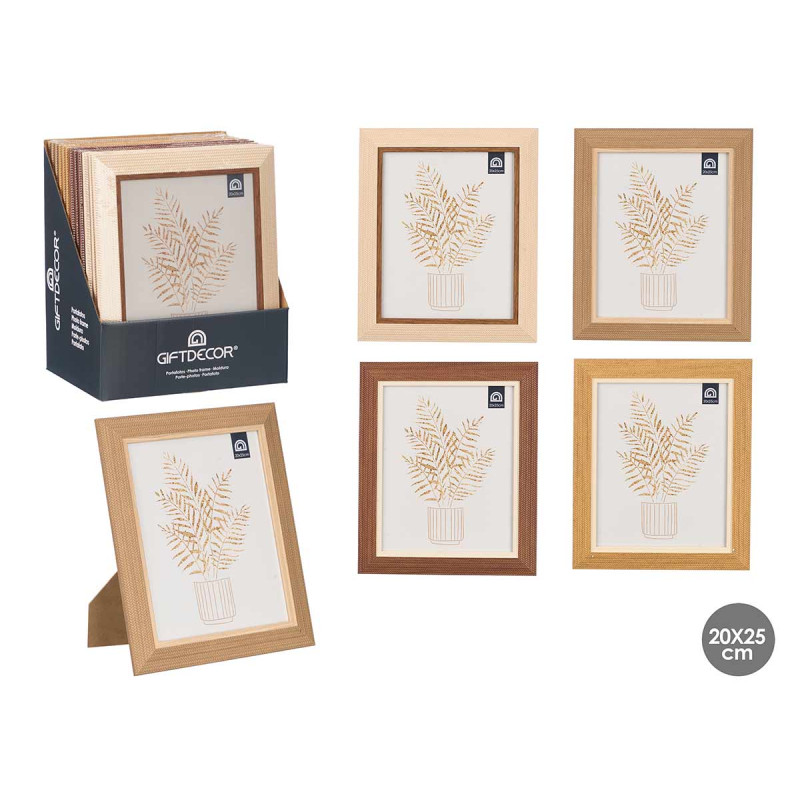 EMBOSSED PHOTO FRAME 20X25 ASSORTED 4