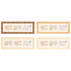 STRIPED FRAME 3 HORIZONTAL PICTURES ASSORTED 4