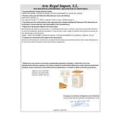 FRASCO TAMPA BAMBU CREME SORT 3