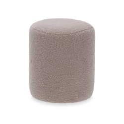 PUFF COM TEXTURA PEQ CINZENTO
