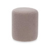 POUF EN PEAU DE MOUTON PETIT BRUN