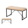 BANC EN PEAU DE MOUTON PETIT BEIGE