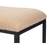 SHEEPSKIN BENCH SMALL BEIGE