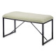 BANC EN PEAU DE MOUTON PETIT VERT