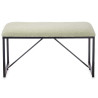 SHEEPSKIN BENCH SMALL GREEN