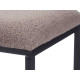 BANC EN PEAU DE MOUTON PETIT BRUN