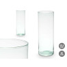 VASE EN VERRE RECYCLÉ CYLINDRE 15X40