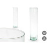 VASO VETRO RICICLATO CILINDRO 12X50