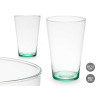 VASO VETRO CONICO VETRO RICICLATO 17.5X26.5