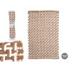 TAPPETO BAGNO MARRONE 50X80CM