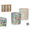 PORTACANDELA ROTONDO RIGHE STELLE ASS 2 MOD