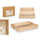 SET 2 PLATEAUX RECTANGULAIRES CERCLES