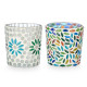 SUPORTE VELA REDONDO FLORES SORT 2 MOD 