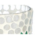 BOUGEOIR ROND FLEURS ASSORT 2 MODÈLES PETIT