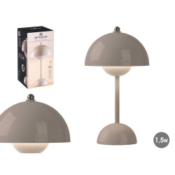 MUSHROOM SHAPE LAMP LIGHT GREY 1.5W