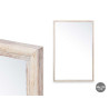 MIROIR MURAL CADRE EN BOIS 80 X 120 CM NATUREL
