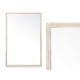 ESPEJO PARED MARCO MADERA 80 X 120 CM NATURAL