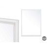 ESPEJO PARED MARCO MADERA 65 X 85 CM BLANCO
