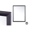 MIROIR MURAL CADRE EN BOIS 65 X 85  CM NOIR